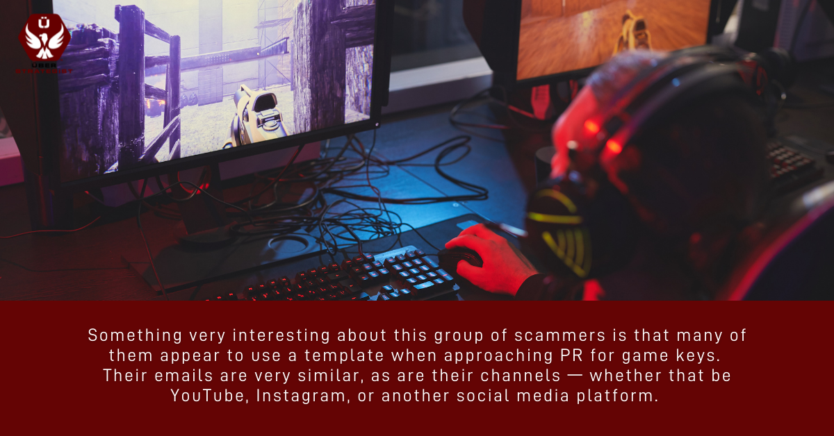 How to Recognize Video Game Key Scammers fake influencers image