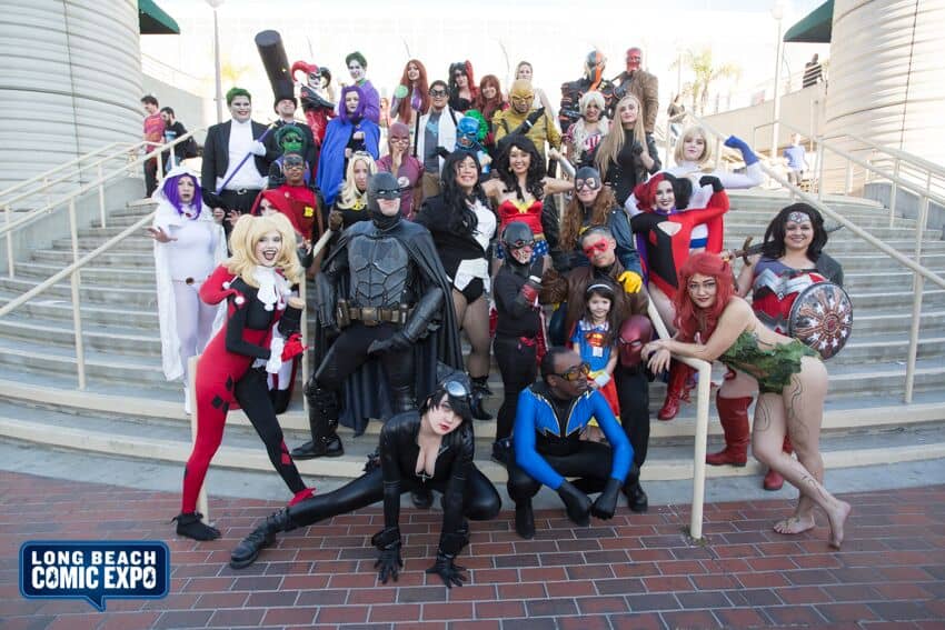 video game community - video game influencers gather at long beach comic expo